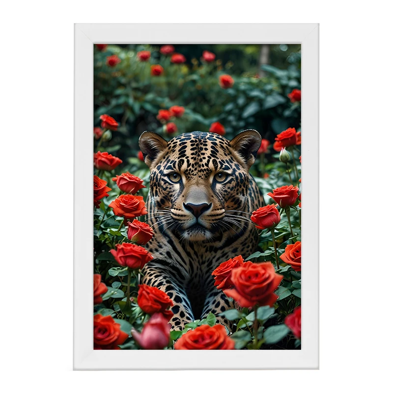 تابلو خندالو مدل پلنگ کد F10737