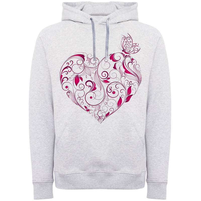 هودی زنانه مدل قلب F812