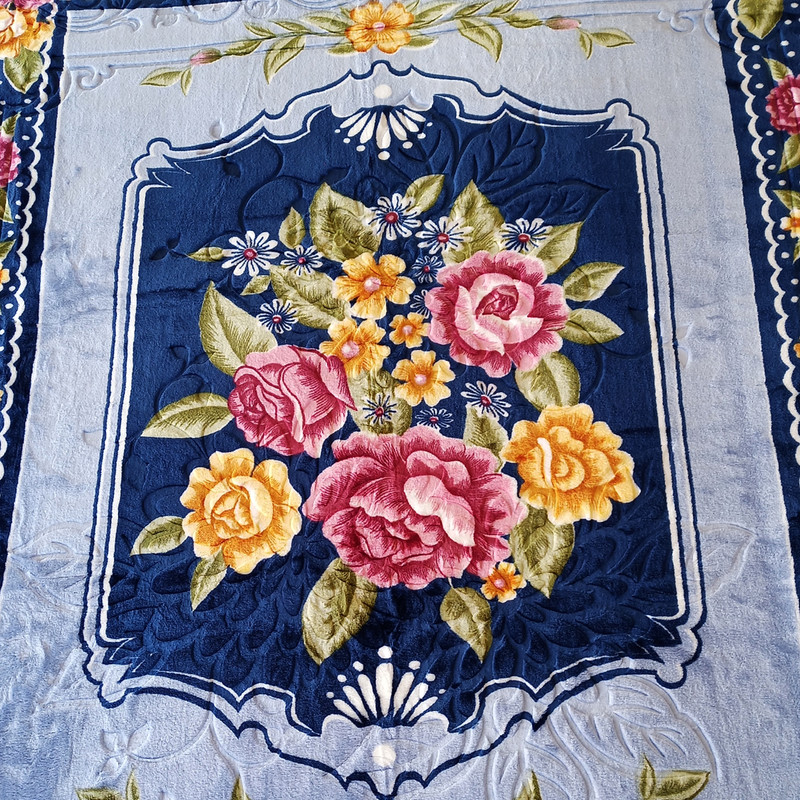 پتو گلبافت کد 25201 سایز 240×220 سانتی متر
