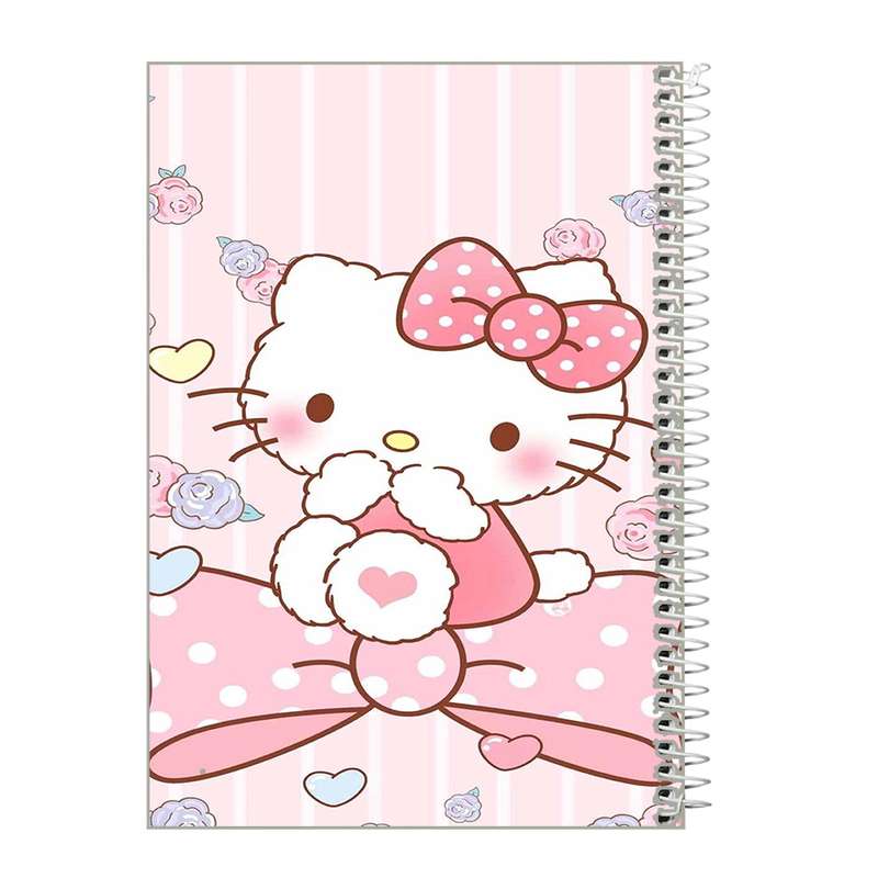 دفتر مشق 100 برگ طرح کیتی کد mk2