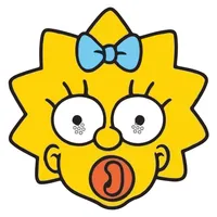 برچسب لپتاپ طرح سیمسون ها کد 1121