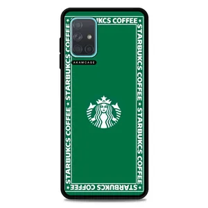 AKAM AMC-WSGA71-STARBUCKS-22 Cover For Samsung Galaxy A71