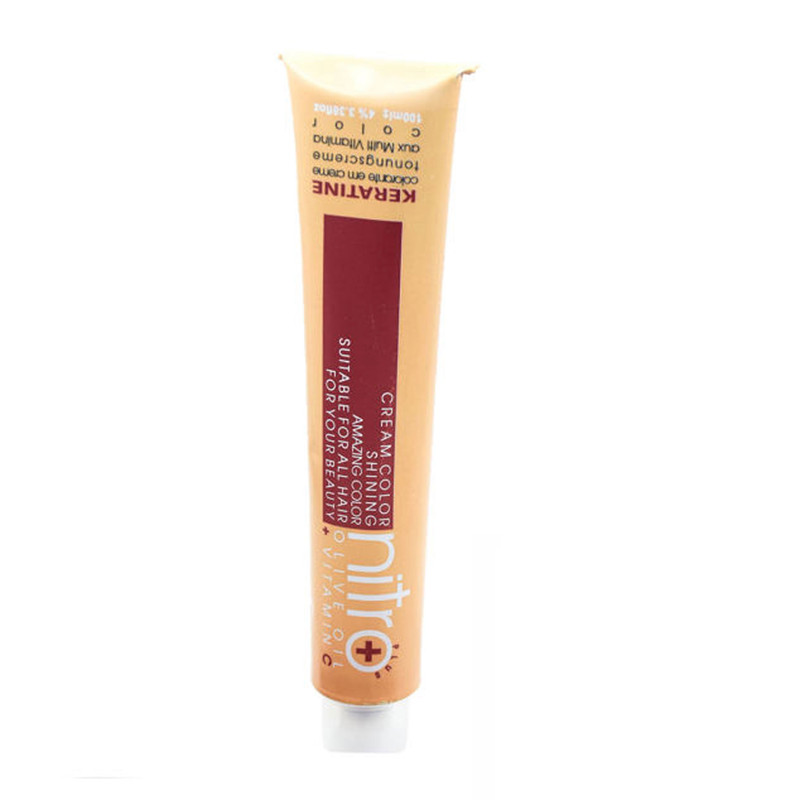  رنگ مو نیترو سری Keratine شماره 7.3 حجم 100 میلی لیتر رنگ بلوند زیتونی تیره