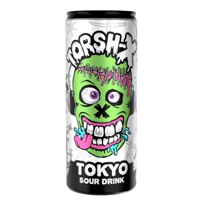  نوشابه گازدار چند میوه ترش ایکس - 250 میلی‌لیتر