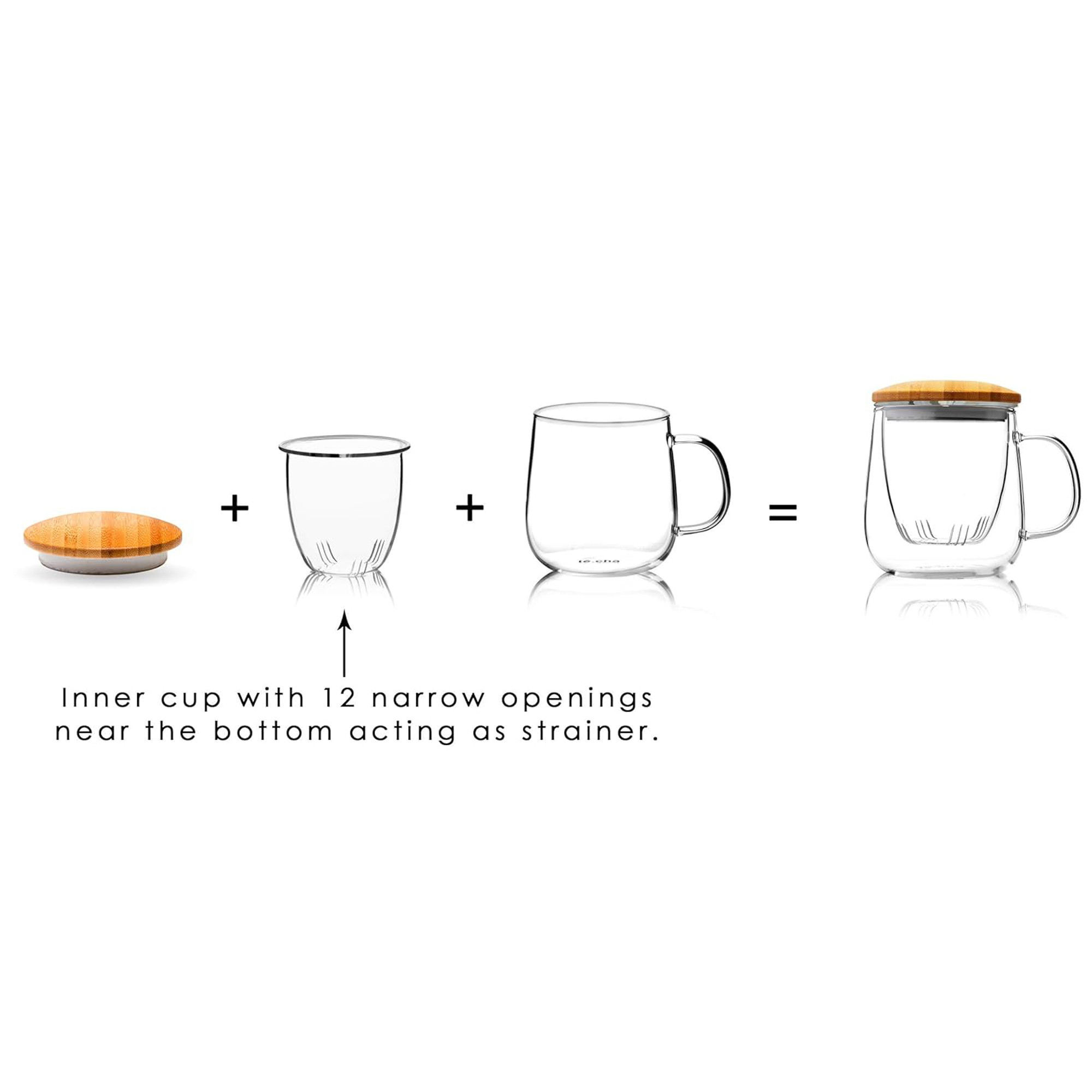 لیوان دمنوش ساز ناتالی مدل بامبو کد 250ML