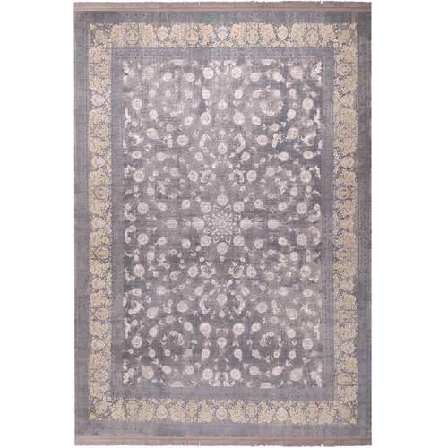 فرش ماشینی زمرد مشهد طرح وینتیج مدل افشان 