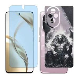 Glass Together model matte anti blue screen protector suitable for Honor 200 mobile phone with back cover sticker