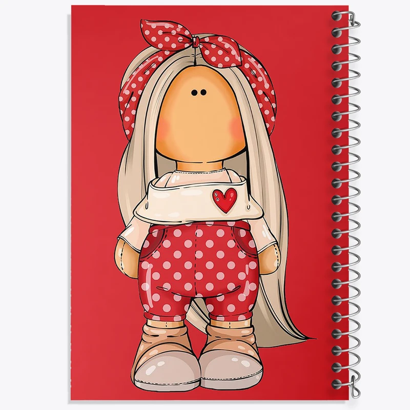 دفتر نقاشی 50 برگ خندالو طرح دخترانه کودکانه کد N1814