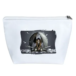 کیف لوازم آرایش دخترانه خندالو مدل لیوای انیمه اتک آن تایتان Attack on Titan کد 1487