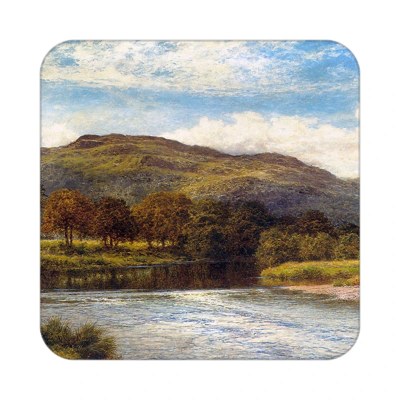 زیر لیوانی کاکتی طرح نقاشی رنگ روغن مدل mg10029