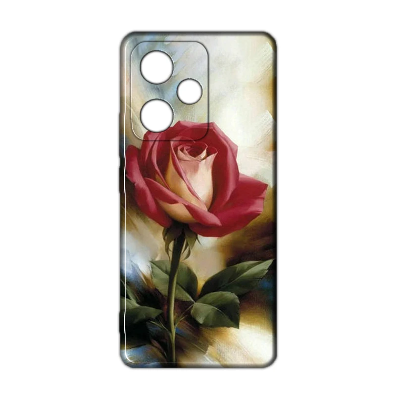 کاور مدل گل کد 008 مناسب برای گوشی موبایل شیائومی Redmi 13