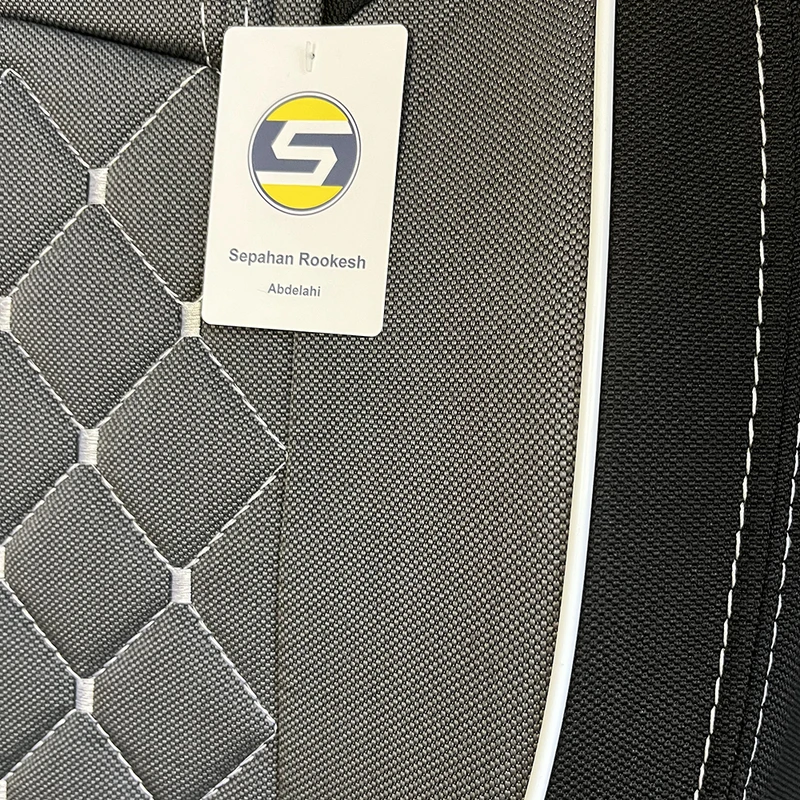 عکس شماره 16 : ست کامل روکش صندلی خودرو سپاهان روکش مدل dr-240 مناسب برای پراید 131 و 132