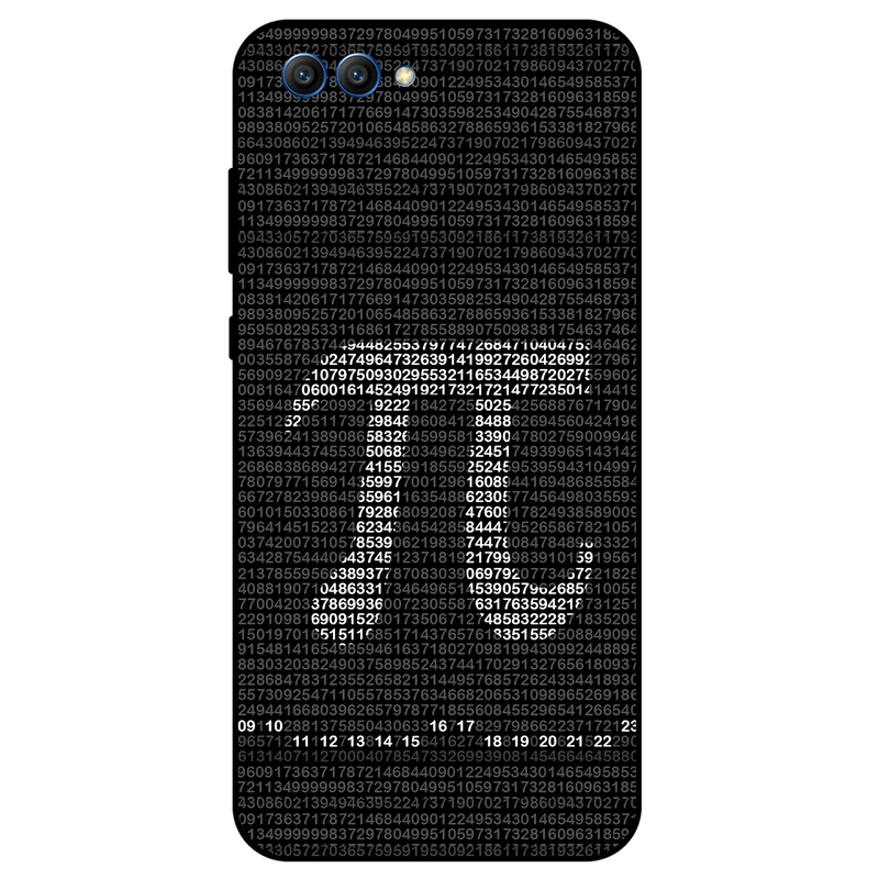 کاور مگافون طرح عدد پی مدل 7240 مناسب برای گوشی موبایل آنر View 10