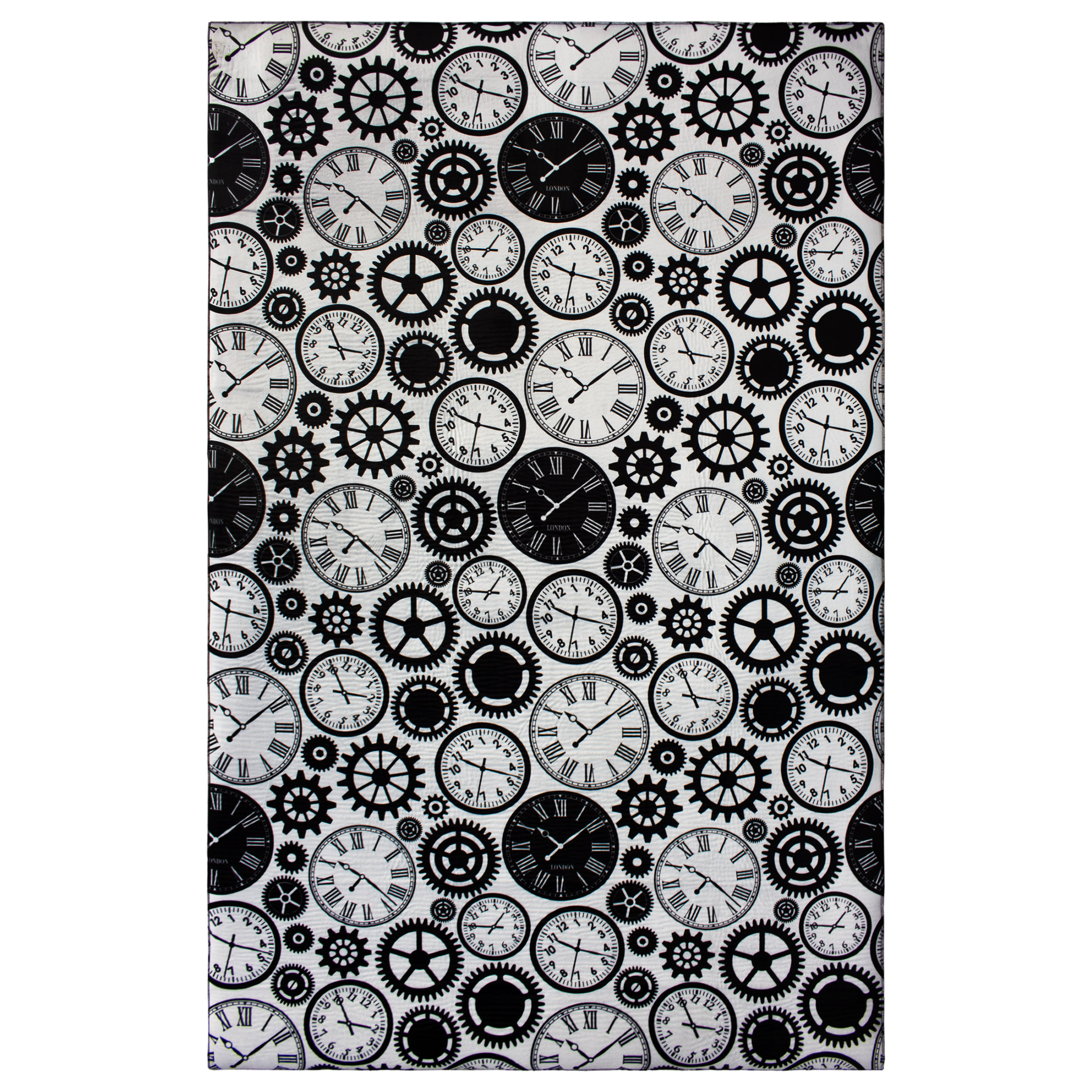 فرش ماشینی جانگل مدل Time کد 3D-R5