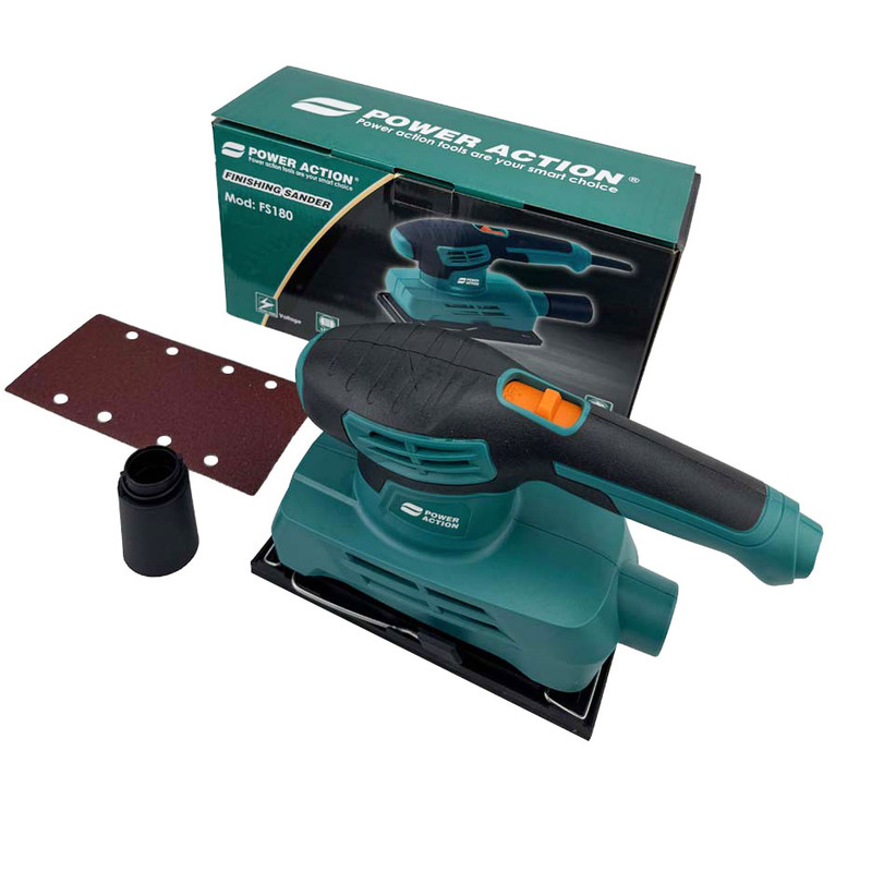 دستگاه سنباده‌زن 180 وات پاور اکشن مدل FS180