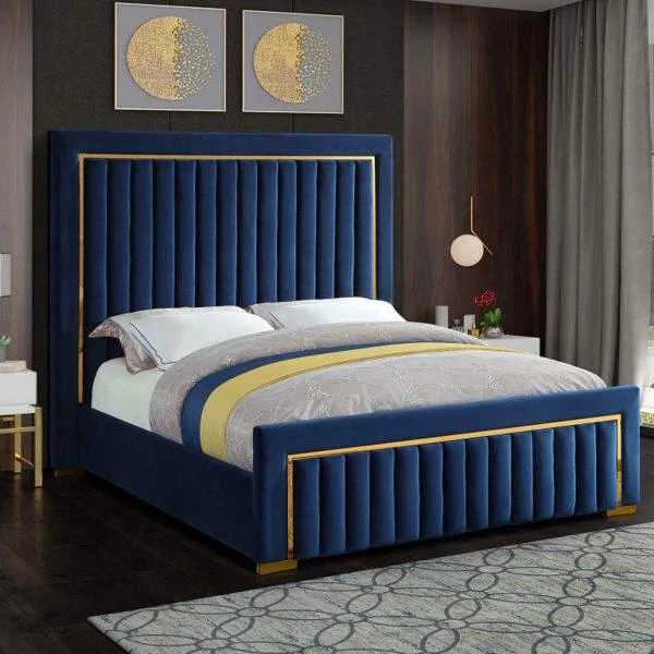 تخت خواب دونفره مدل رز سایز 200x140 سانتی متر