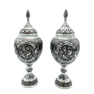 سنبلدان قلمزنی طرح گل ومرغ کد 025 بسته دو عددی