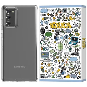 کاور نابی مدل Clear مناسب برای گوشی موبایل سامسونگ Galaxy Note 20