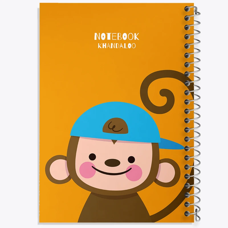 دفتر لیست خرید 50 برگ خندالو طرح میمون کیوت کد N1528