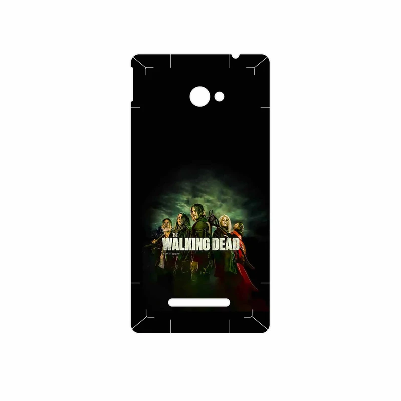 برچسب پوششی ماهوت مدل WALKING DEAD مناسب برای گوشی موبایل اچ تی سی 8X