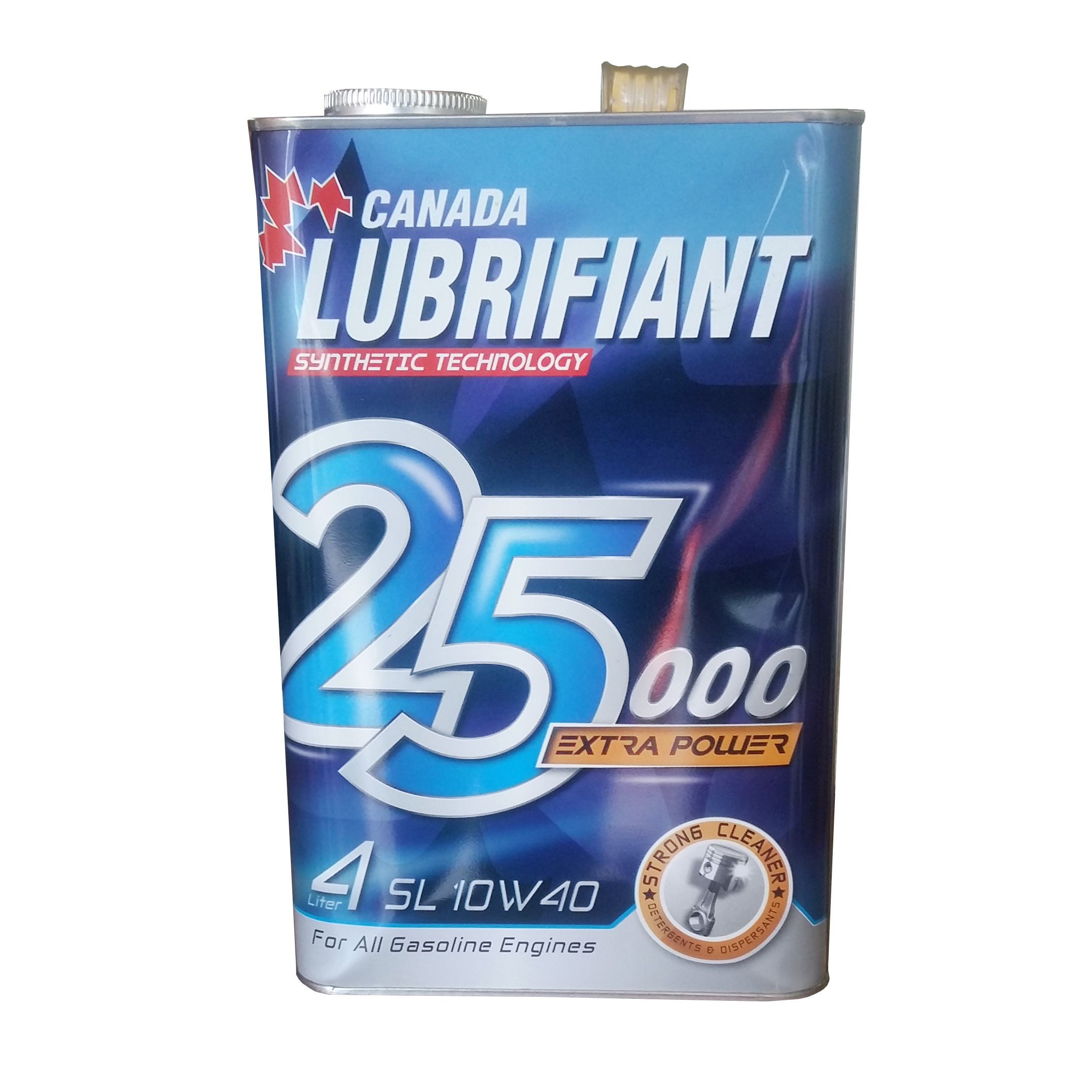 روغن موتور لوبریفنت کانادا مدل 25000 10W40SL حجم 4 لیتر