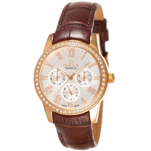 ساعت مچی عقربه‌ای کوارتز زنانه اوماکس مدل PL10R65IO