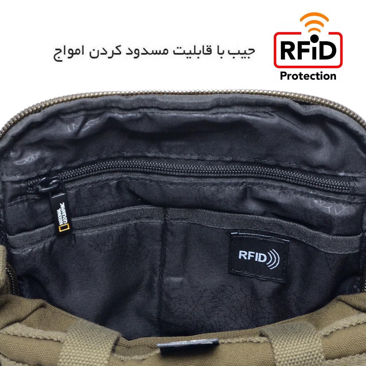 کیف کمری نشنال جئوگرافیک مدل MILESTONE N 24203 -  - 12