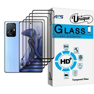 AFS Unique Glass MIX004 Screen Protector For Xiaomi 11T Pack Of 4