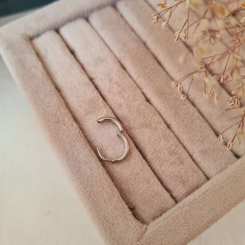 پیرسینگ گوش مدل حلقه ساده کد 07 پیرسینگ گوش مدل حلقه ساده کد 07