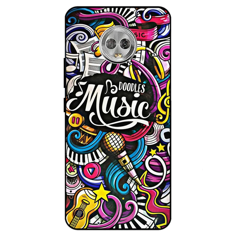 کاور مگافون کد 8241 مناسب برای گوشی موبایل موتورولا Moto G6