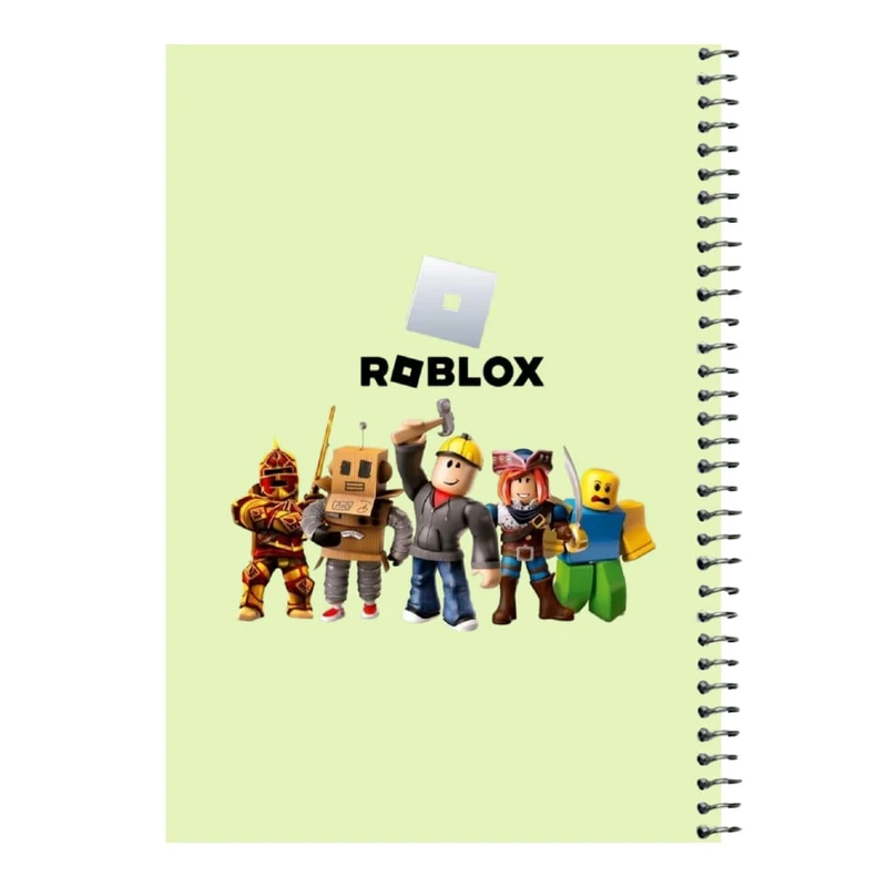 دفتر مشق 80 برگ اس جی مدل روبلاکس   