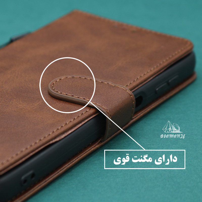 کیف کلاسوری دیامانته مدل Mortand Gn مناسب برای گوشی موبایل سامسونگ Galaxy Note 20 Ultra