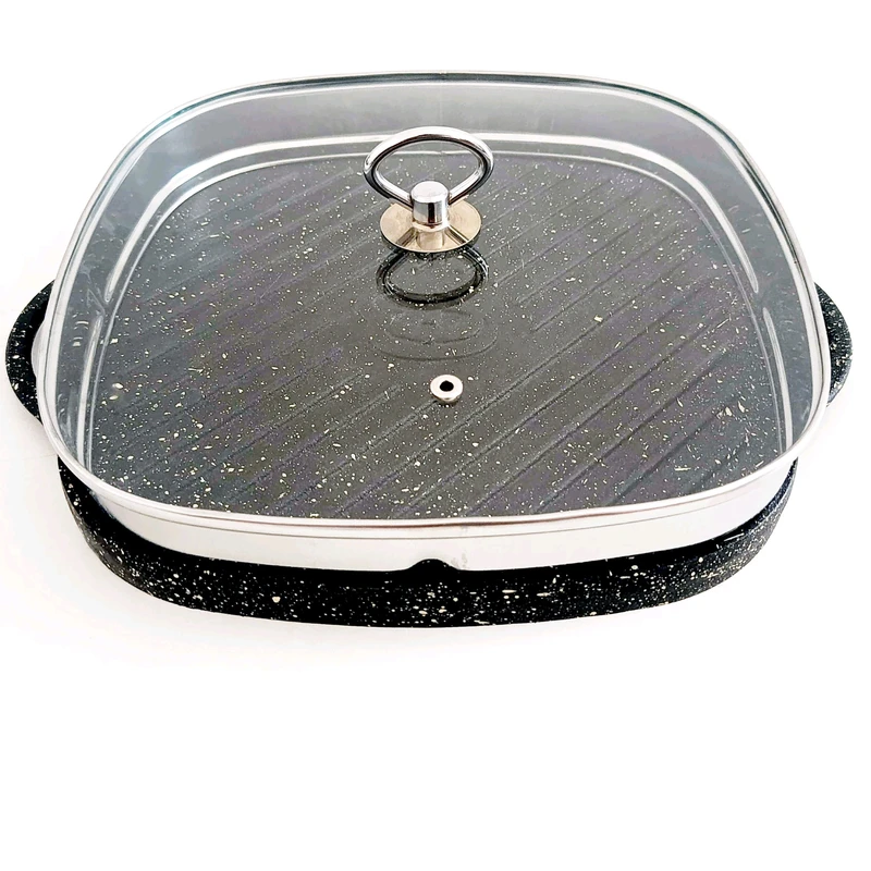 تابه گریل طرح مربع کد GGLPP280A