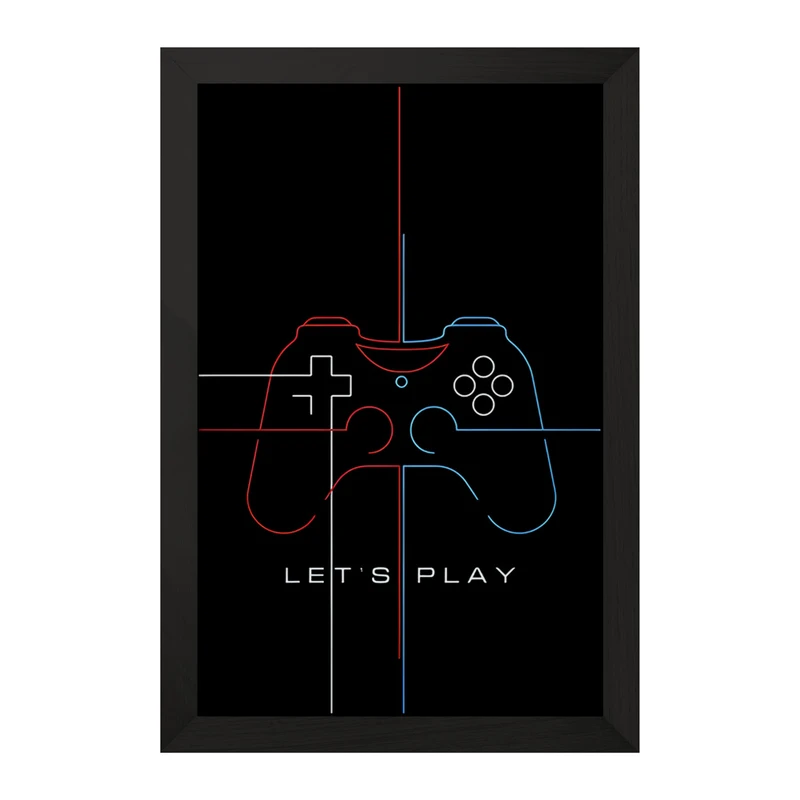 تابلو خندالو مدل گیمر (Gamer) کد F3785