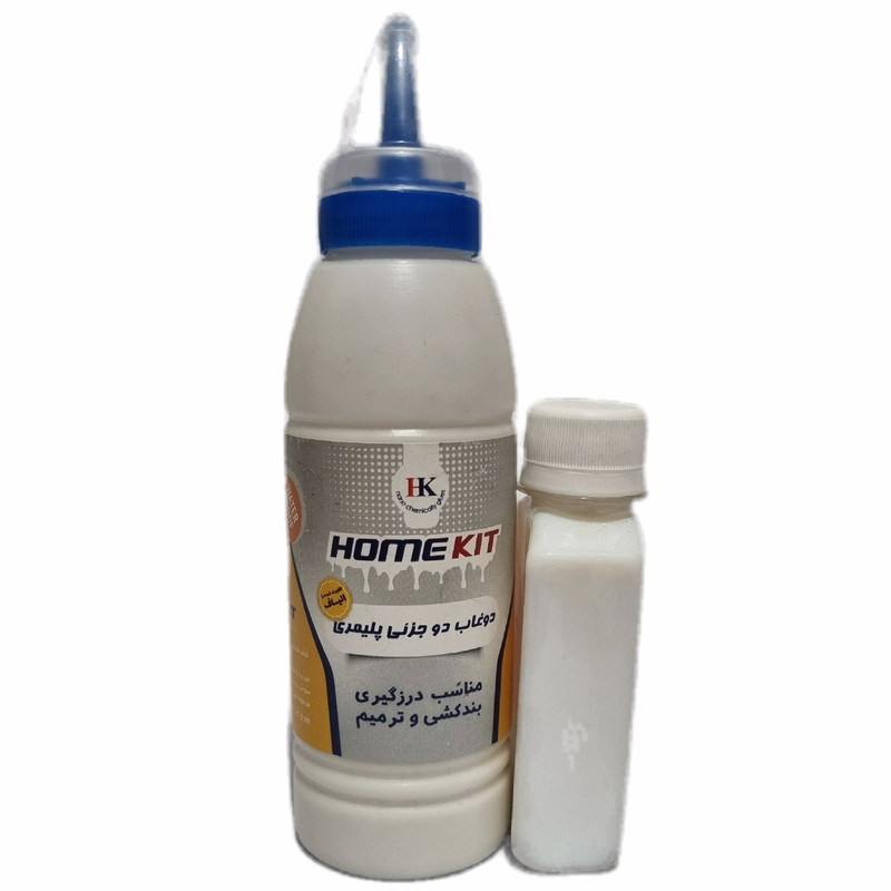 دوغاب دو جزئی پلیمری هوم کیت مدل hk16 وزن ۳۰۰ گرم