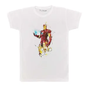 تی شرت بچگانه پرمانه طرح iron man کد pmt.2345