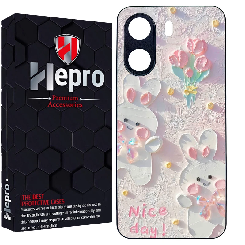 کاور هپرو طرح فانتزی مدل TPU مناسب برای گوشی موبایل شیائومی Poco C65