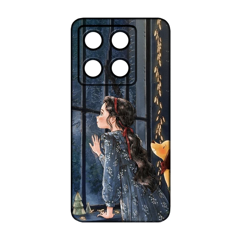 کاور طرح دخترانه کد 4 مناسب برای گوشی موبایل شیائومی 14T Pro