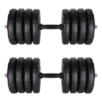 دمبل رادیس فیت مدل  DVP-20-2.5 وزن 20 کیلوگرم بسته دو عددی