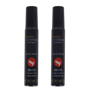 عطر جیبی مردانه برد برند کالکشن  مدل TERRE D HERMES حجم 25 میلی لیتر مجموعه 2 عددی