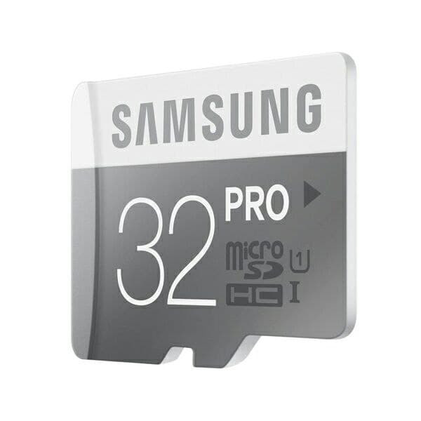 کارت حافظه microSDXC سامسونگ مدل Pro کلاس 10 استاندارد UHS-I سرعت 90MBps  ظرفیت 32 گیگابایت به  همراه آداپتور SD