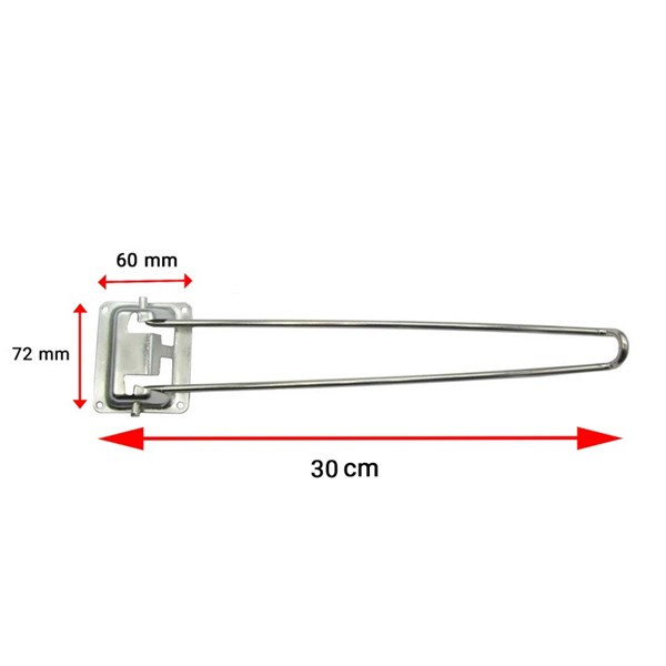 پایه میز مدل تاشو کد 30x4 پایه میز مدل تاشو کد 30x4