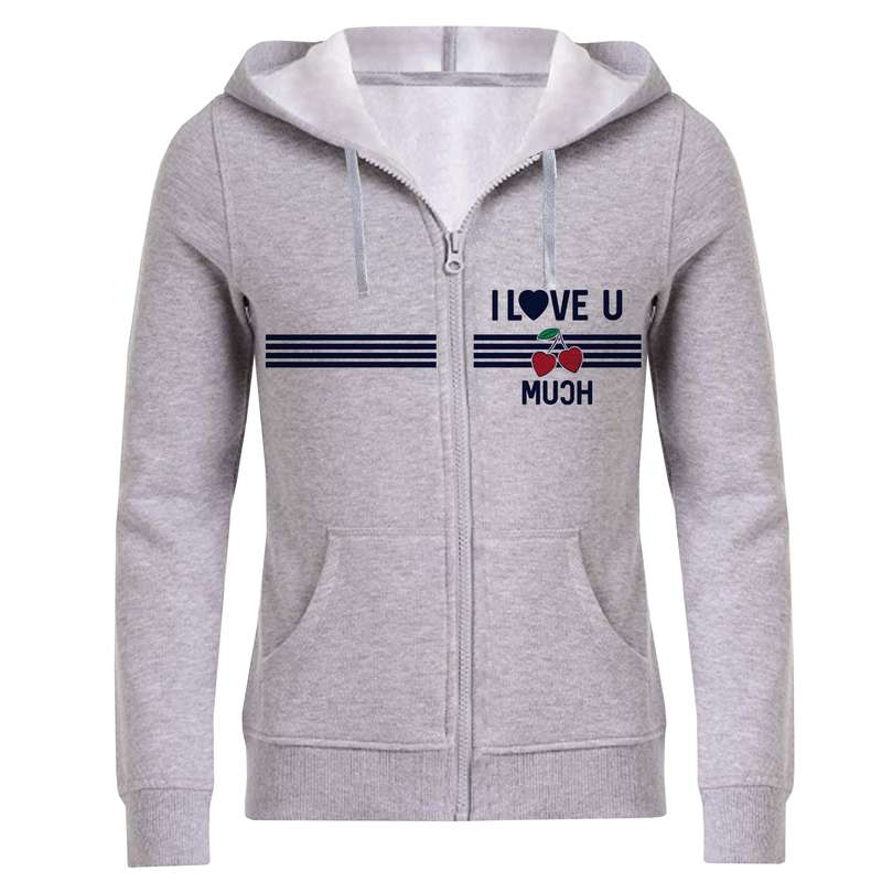 سویشرت زنانه مدل F142 I LOVE YOU