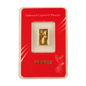 شمش طلا 24 عیار ایران‌شمش مدل سیمرغ کد T-0.1