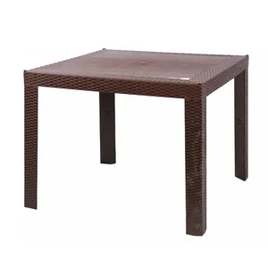 میز ناهارخوری چهار نفره مدل حصیری