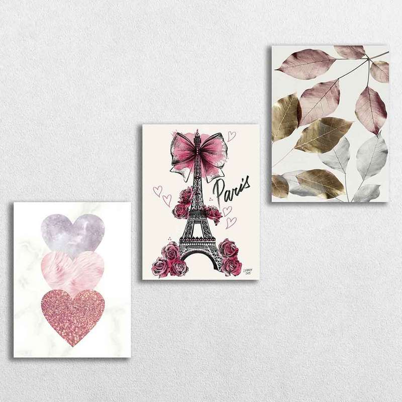 تابلو شاسی طرح دخترانه کد PIK12 مجموعه 3 عددی تابلو شاسی طرح دخترانه کد PIK12 مجموعه 3 عددی