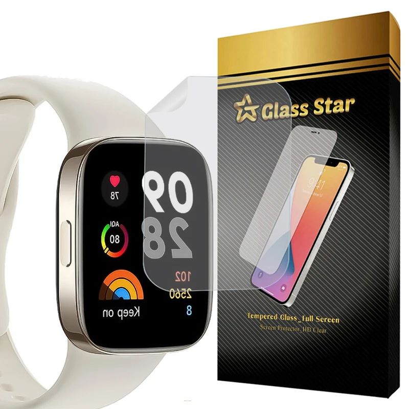 محافظ صفحه نمایش گلس استار مدل NNOG20 مناسب برای ساعت هوشمند شیائومی Redmi Watch 3 Active
