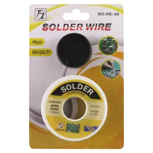 سیم لحیم سولدر مدل SOLDER WIRE -2/5 M به همراه روغن لحیم