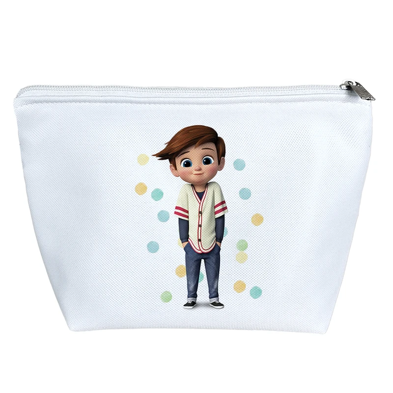 کیف لوازم آرایش دخترانه خندالو مدل تیم تمپلتون انیمیشن بچه رئیس کد 785