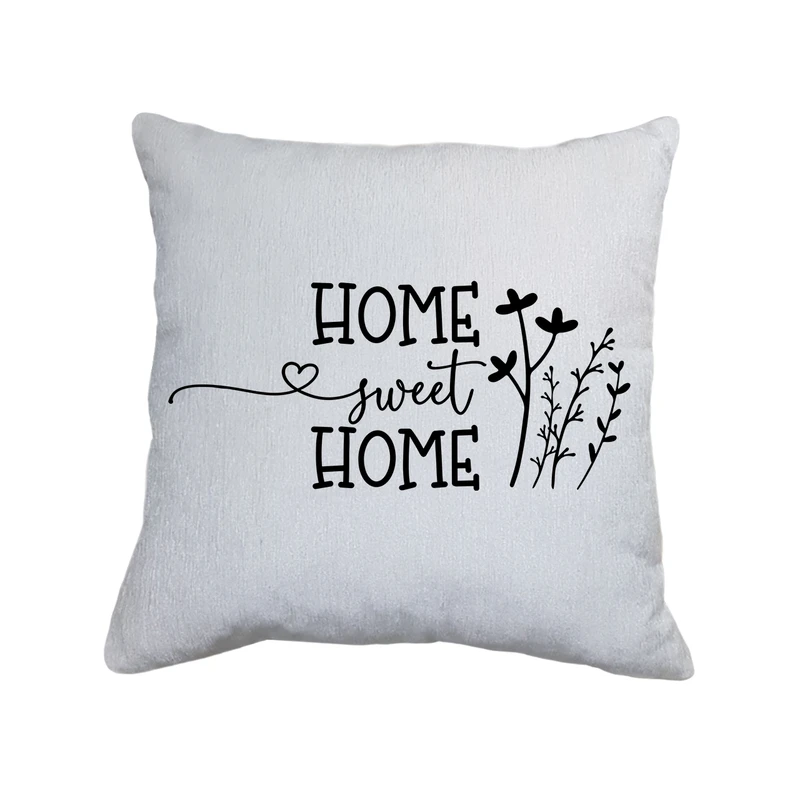 کاور کوسن طرح HOME sweet HOME کد 9484